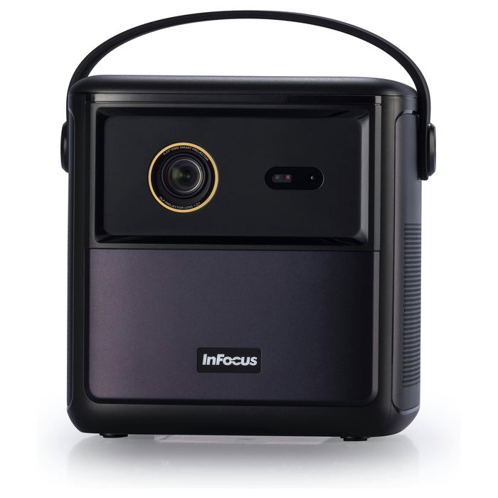 InFocus Crusader Master IN3018SL - Proyector LED 1080p Full HD, 450 Lúmenes, Proyección 43-130", Smart TV con Android, WiFi, Bluetooth 5.1, HDR10, Altavoces 20W
