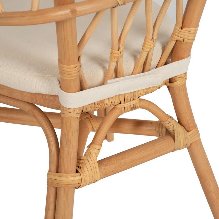 Ixia Silla Natural de Ratán para Salón Ixia Silla Natural de Ratán para Salón
