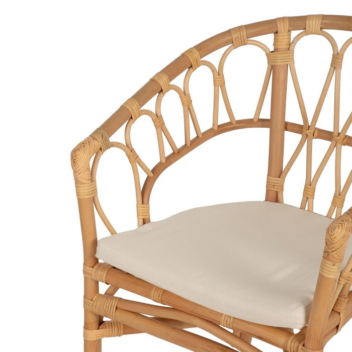 Ixia Silla Natural de Ratán para Salón Ixia Silla Natural de Ratán para Salón