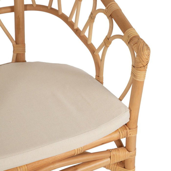 Ixia Silla Natural de Ratán para Salón Ixia Silla Natural de Ratán para Salón