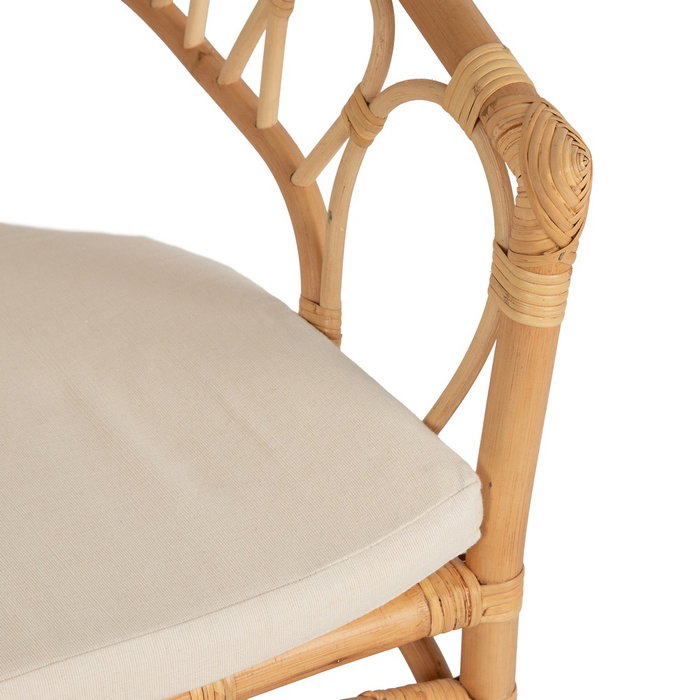 Silla Natural Ratán Salón 58 X 59 X 78 cm