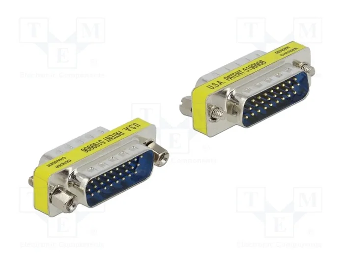 DeLOCK 65112 Adaptador D-Sub de 26 pines macho a hembra, Plata DeLOCK 65112 Adaptador D-Sub de 26 pines macho a hembra, Plata