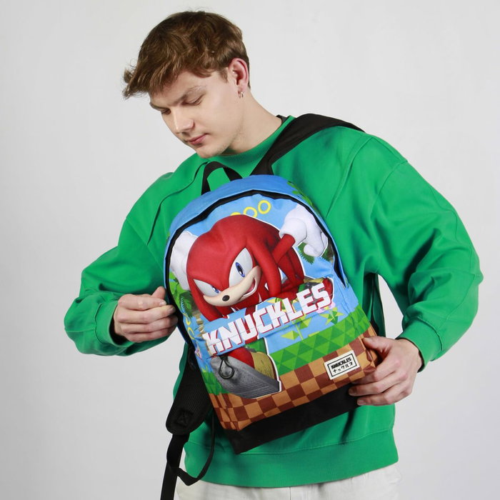 Karactermania Mochila HS FAN 2.2 Knuckles Run Multicolor