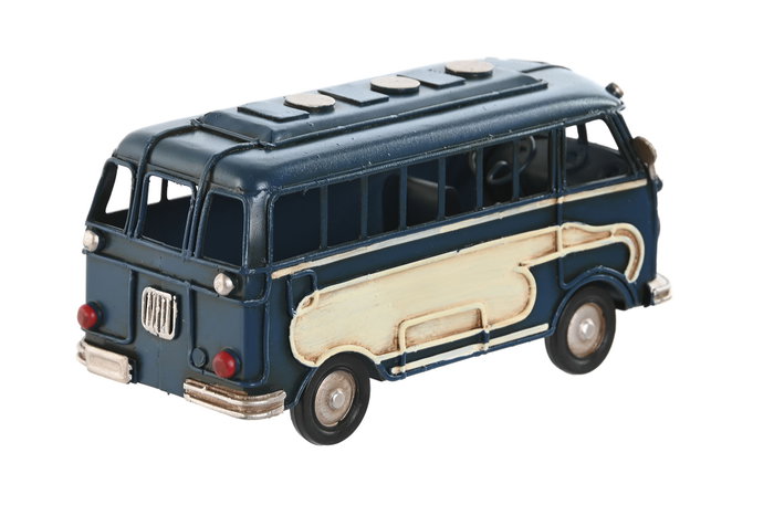 DKD Home Decor Vehículo de Decoración Metal Bus Surtido