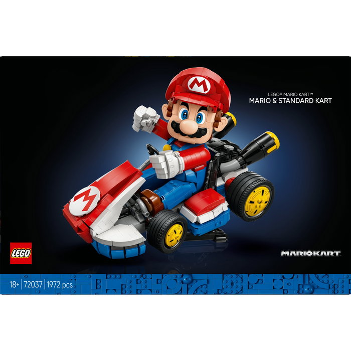 LEGO 72037 Super Mario Mario & Standard-Kart Juego de Construcción 1972 piezas