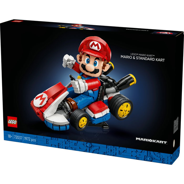 LEGO 72037 Super Mario Mario & Standard-Kart Juego de Construcción 1972 piezas