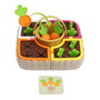 Chicco Juego Huerto de Verduras 2 en 1 21 Piezas, Juguete Educativo para Niños