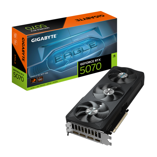 Gigabyte GeForce RTX 5070 EAGLE OC SFF 12G 12GB GDDR7 Gigabyte GeForce RTX 5070 EAGLE OC SFF 12G 12GB GDDR7