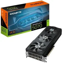 Gigabyte GeForce RTX 5070 Eagle OC SFF 12GB GDDR7 Tarjeta Gráfica - NVIDIA Blackwell, DLSS 4, 192-bit, Windforce, PCIe 5.0, RGB, Ref. 9VN5070EO-00-G10