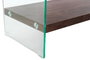 DKD Home Decor Estanteria Moderna Marron Oscuro Cristal y MDF 40 x 150 x 80 cm 4 Estanterias