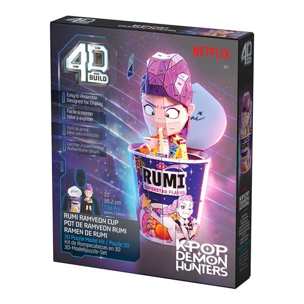 Spin Master Puzzle 4D Rumi en la Taza de Ramen K-Pop Demon Hunters Spin Master Puzzle 4D Rumi en la Taza de Ramen K-Pop Demon Hunters