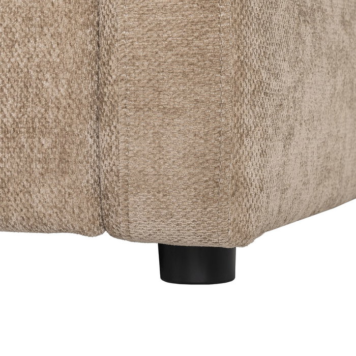 Sofá Cama Taupe Dm-Metal Salón 194 X 104 X 88 cm