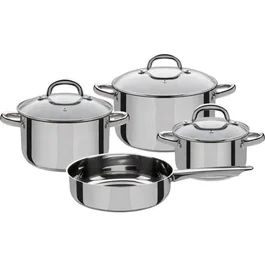 GSW Montreal Utensilios de Cocina de Acero Inoxidable de 7 Piezas, Apto para Inducción