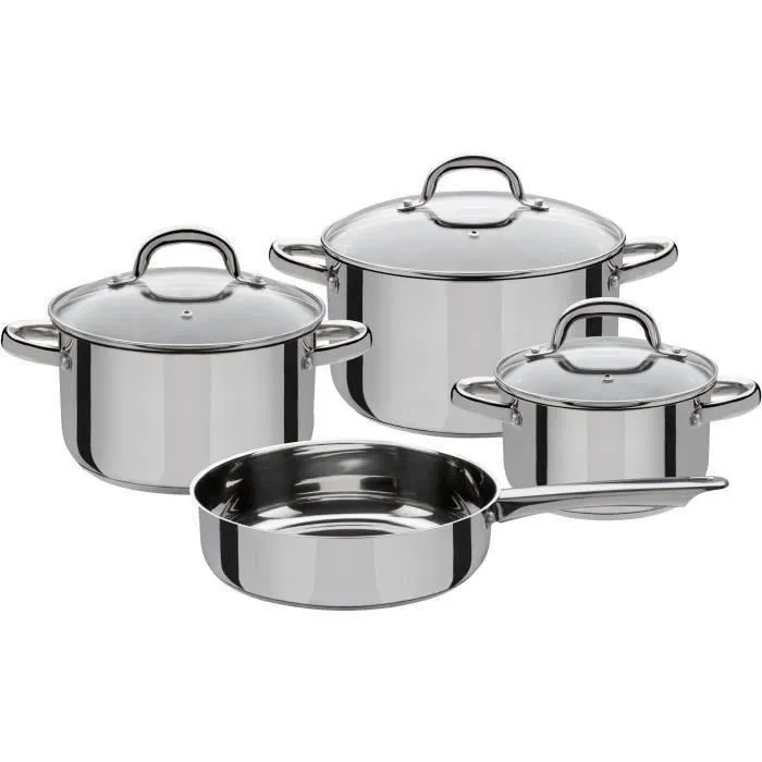 GSW Montreal Utensilios de Cocina de Acero Inoxidable de 7 Piezas, Apto para Inducción GSW Montreal Utensilios de Cocina de Acero Inoxidable de 7 Piezas, Apto para Inducción
