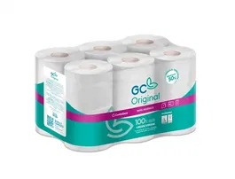 Goma-camps Papel Higienico 2 Capas Suave y Absorbente Paquete de 12 Rollos