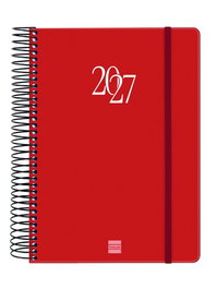 FINOCAM Agenda Anual 2027 Espiral Basic My Espiral Vermell