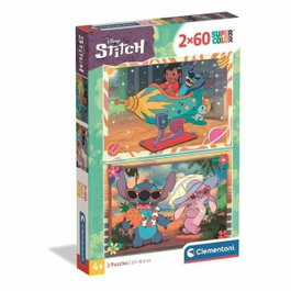 Clementoni Puzzle Stitch Disney 2x60 piezas