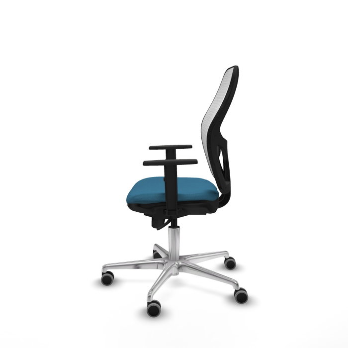 PIQUERAS Y CRESPO Silla de oficina Jorquera Verde petróleo y Blanco PIQUERAS Y CRESPO Silla de oficina Jorquera Verde petróleo y Blanco