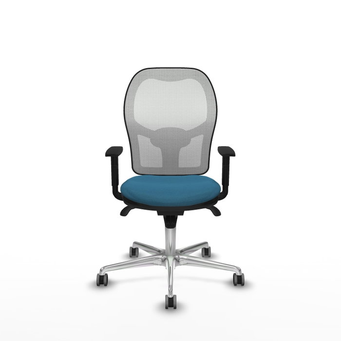 PIQUERAS Y CRESPO Silla de oficina Jorquera Verde petróleo y Blanco PIQUERAS Y CRESPO Silla de oficina Jorquera Verde petróleo y Blanco