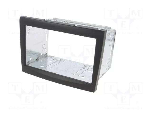 ACV Bastidor de montaje de radio 2 DIN para Porsche, negro ACV Bastidor de montaje de radio 2 DIN para Porsche, negro