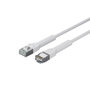 Lanview Cable de parcheo Cat6A U/FTP Flex-Angle 0,5m Blanco