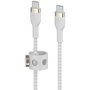 Belkin BOOST↑CHARGE PRO Flex Cable USB-C a USB-C de 2 m Blanco