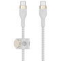 Belkin BOOST↑CHARGE PRO Flex Cable USB-C a USB-C de 2 m Blanco