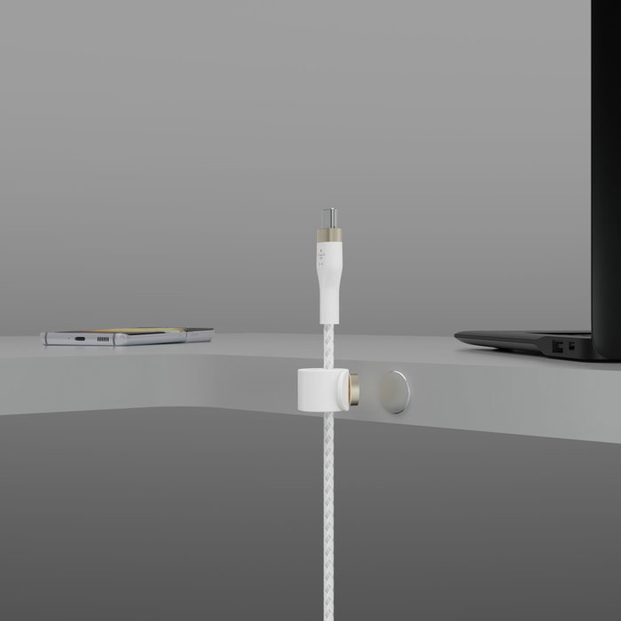 Belkin BOOST↑CHARGE PRO Flex Cable USB-C a USB-C de 2 m Blanco