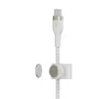 Belkin BOOST↑CHARGE PRO Flex Cable USB-C a USB-C, 2 m, USB 2.0, Blanco, para carga y sincronización