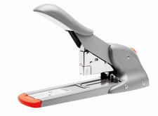 Rapid HD110 Grapadora para Gruesos Plata/Naranja