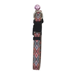 Nayeco Collar Gato Envy Knitting Salmon XS Brilla en la Oscuridad