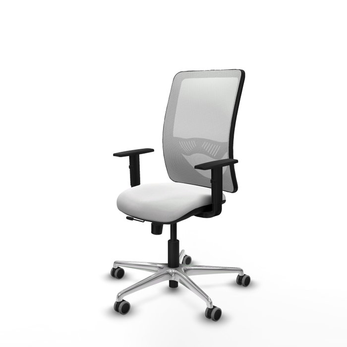 PIQUERAS Y CRESPO Silla de oficina Zulema Blanca con Mecanismo Sincro/Traslack PIQUERAS Y CRESPO Silla de oficina Zulema Blanca con Mecanismo Sincro/Traslack