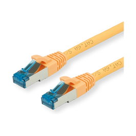 VALUE Patchkabel Cat.6A Class EA S/FTP PiMF LSOH Amarillo 0,5m