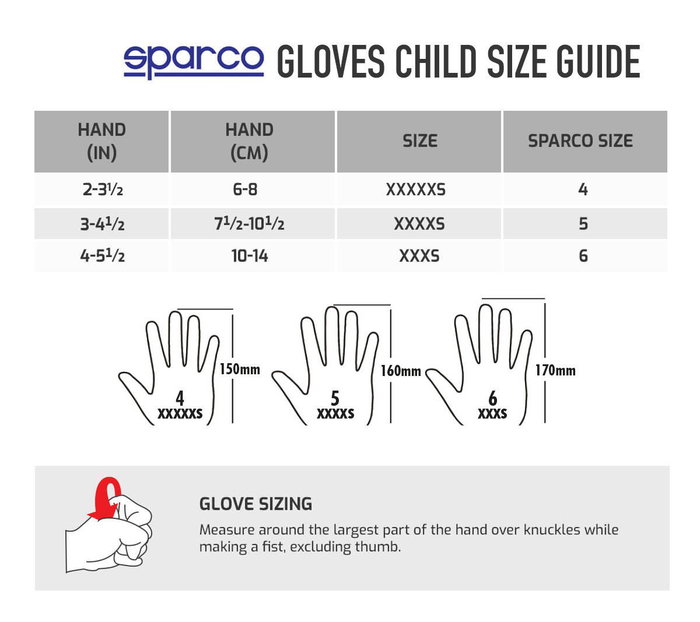 Sparco S00255606BXVF Guantes de Karting Rush 2020 para niños Talla 06 Azul-Verde con palma de silicona y piel sintética
