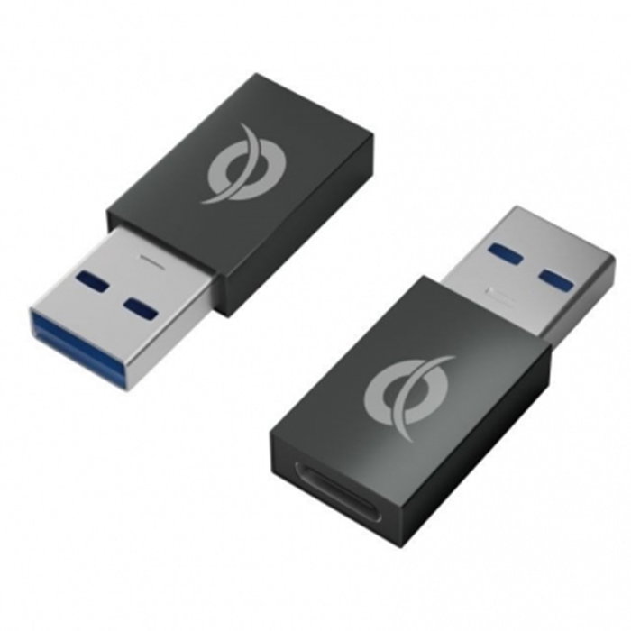 Conceptronic Adaptador USB 3.0 a USB-C Gris Conceptronic Adaptador USB 3.0 a USB-C Gris