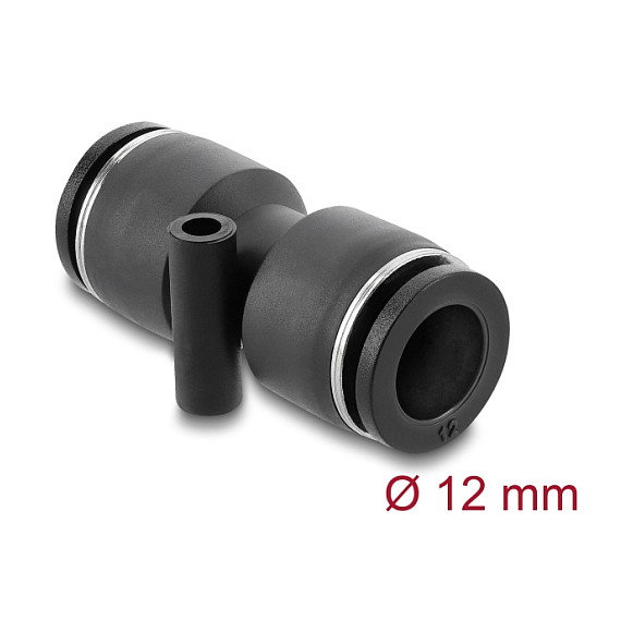 DeLOCK 60745 Conector neumático rápido de 12 mm con orificio de fijación DeLOCK 60745 Conector neumático rápido de 12 mm con orificio de fijación