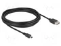 DeLOCK 81527 Cable USB 2.0 Mini-B a USB Tipo A Hembra 5 m