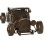 DKD Home Decor Vehículo de Decoración Metal Antique Plateado y Champán