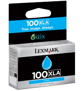 LEXMARK CARTUCHO INYECCION TINTA CIAN Nº100 XLA VIZIX LEXMARK CARTUCHO INYECCION TINTA CIAN Nº100 XLA VIZIX