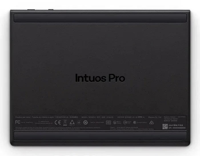 Wacom Intuos Pro Small (2025) Negro, Área de 187 x 105 mm