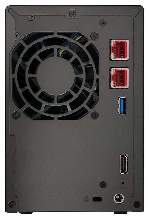 Asustor LOCKERSTOR 2 Gen2 AS6702T con Intel Celeron N5105, 4 GB RAM y 2 bahías
