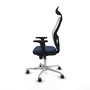 PIQUERAS Y CRESPO Silla de oficina Jorquera Azul marino y Blanco