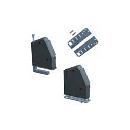 Bachmann 930.182 Tornillos Spax 4x80mm para Muebles, Plástico Negro, Compatible con DESK 1