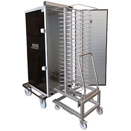 Scanbox Banquet Master H40 I-Combi - Carro de Almacenaje y Transporte, 193 cm Alto x 77 cm Ancho