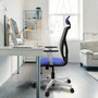 PIQUERAS Y CRESPO Silla de oficina Motilla con mecanismo Sincro en Blanco