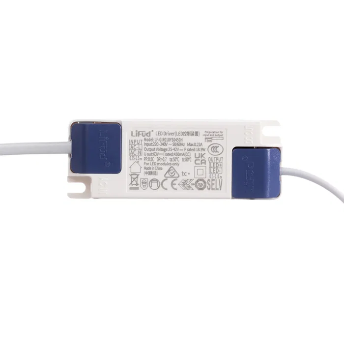 Placa LED Circular 18W 1790Lm Driver Lifud Flicker Free IP20 30000H [WR-AYRR-18-CW]