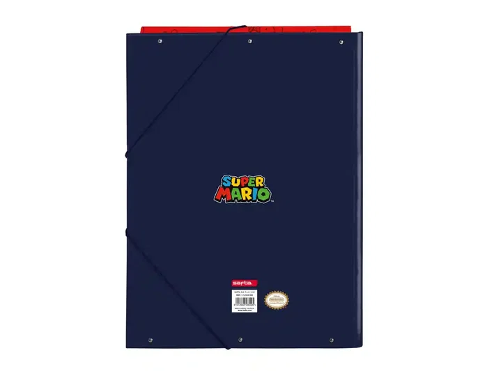Safta Carpeta Folio 3 Solapas Super Mario Trick Safta Carpeta Folio 3 Solapas Super Mario Trick