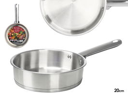 Kinvara Sartén Honda Acero Inoxidable 20 cm (Set de 6)