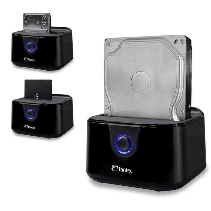 Fantec DS-X1U3-Glanz USB 3.2 Gen 1 Docking Station