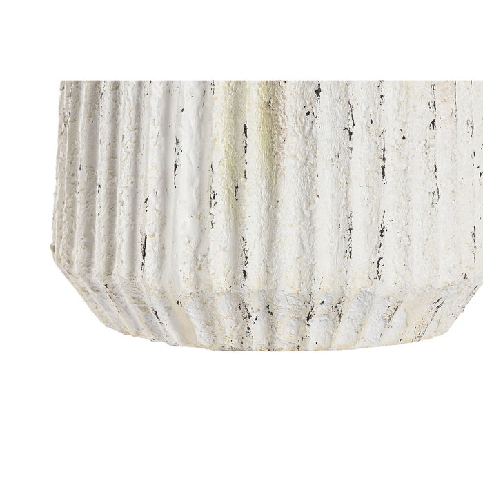 DKD Home Decor Jarrón Magnesia Blanco 28x28x53 cm